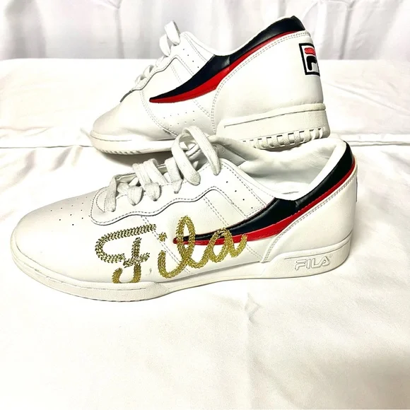 FILA Men’s Athletic Sneakers Tennis Shoes in Size 9 - Picture 2 of 7